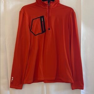 Ralph Lauren Men's Orange Pullover
